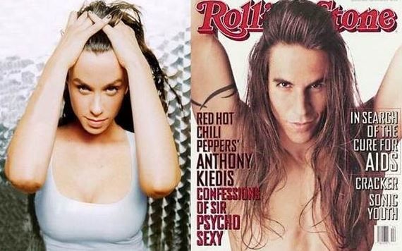 Alanis Morissette and Anthony Kledis