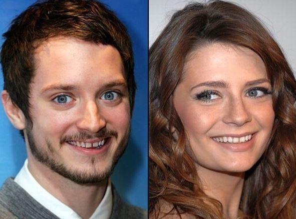 Elijah Wood and Mischa Barton