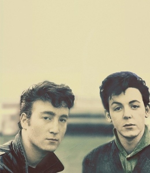 John Lennon and Paul McCartney