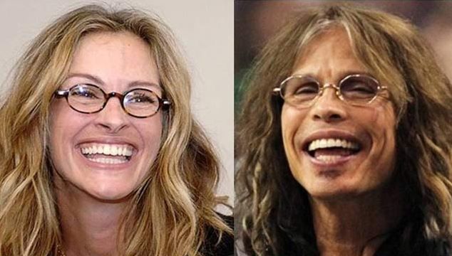 Julia Roberts and Steven Tyler