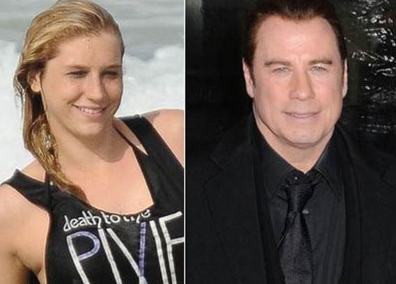 Kesha and John Travolta